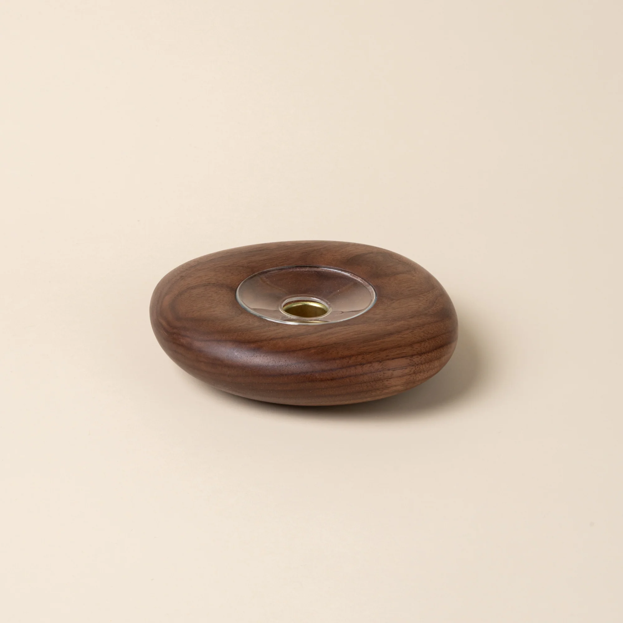 Sculptural Wood Taper Holder - Image 3