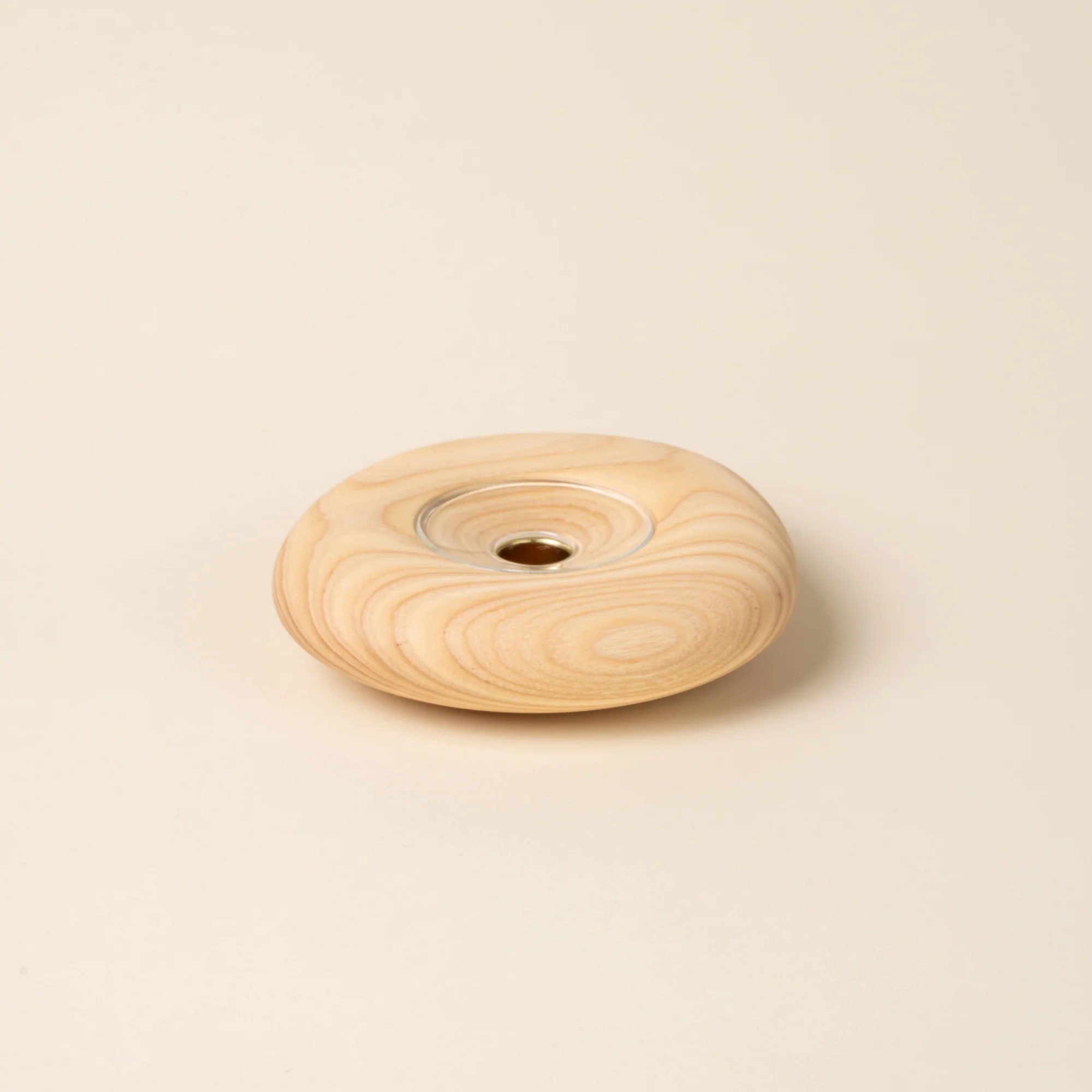 Sculptural Wood Taper Holder - Image 4