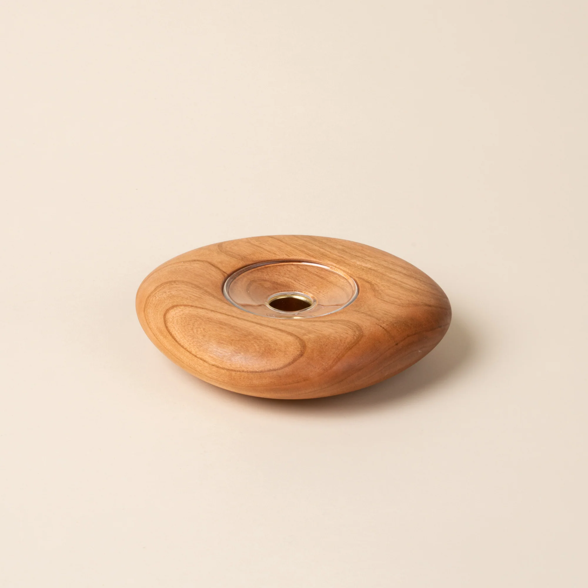 Sculptural Wood Taper Holder - Image 5